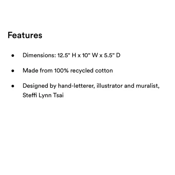 ULTA Beauty Steffi Lynn Reusable Tote Bag Limited Edition - Picture 3 of 3